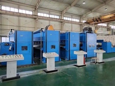 7000 मिमी जियोटेक्सटाइल और जीसीएल रोल लैमिनेशन सुई छिद्रण उत्पादन लाइन